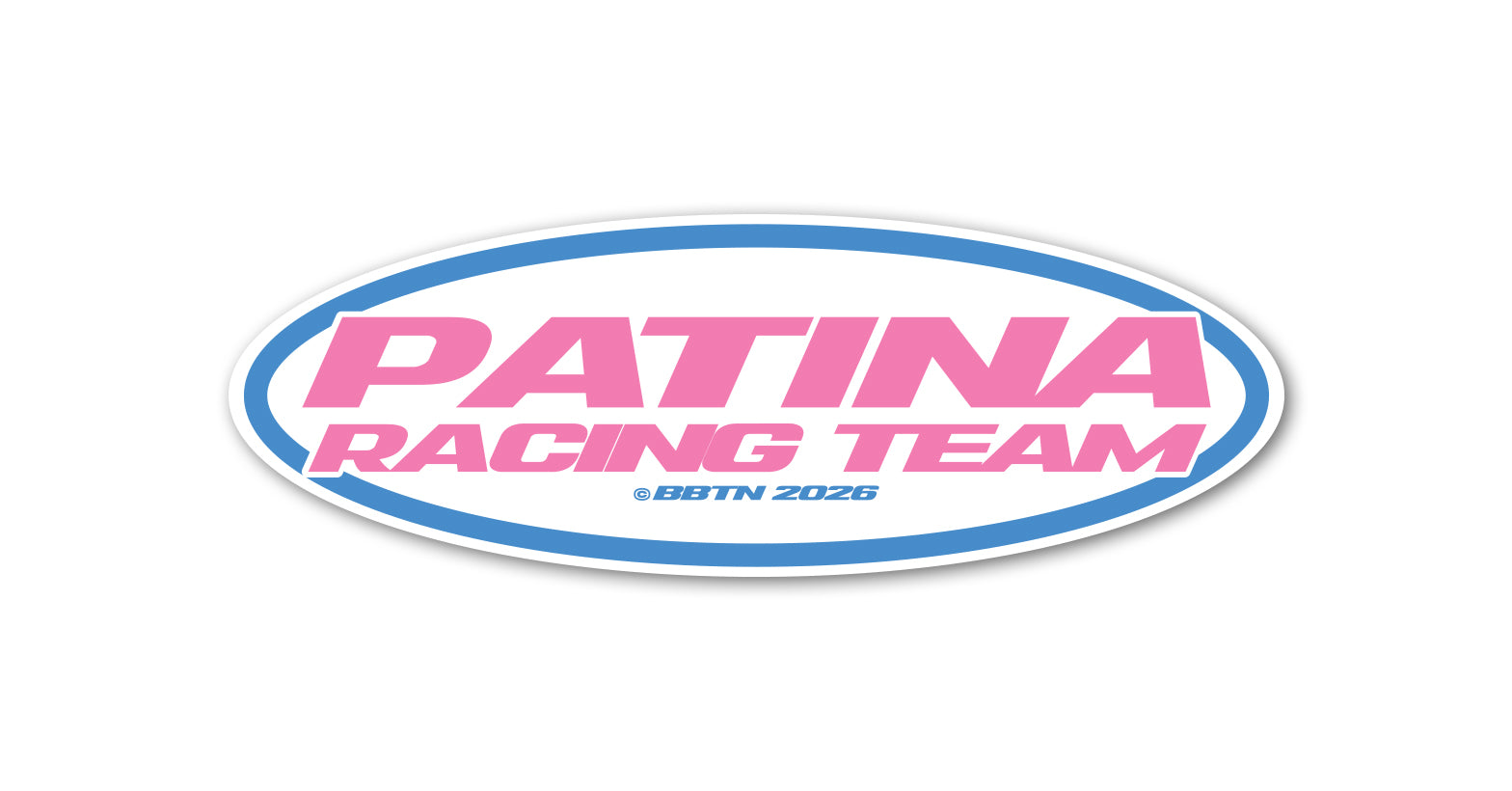 BBTN PATINA RACING STICKER